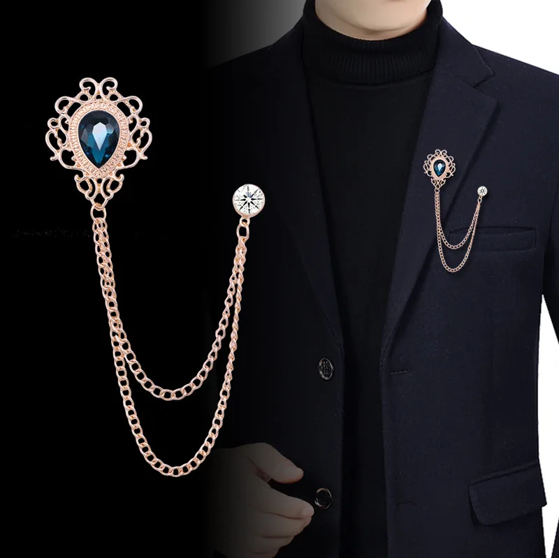 Men'S Accessories Fashion - Nowa Vintage Ozdoba na Klapę z