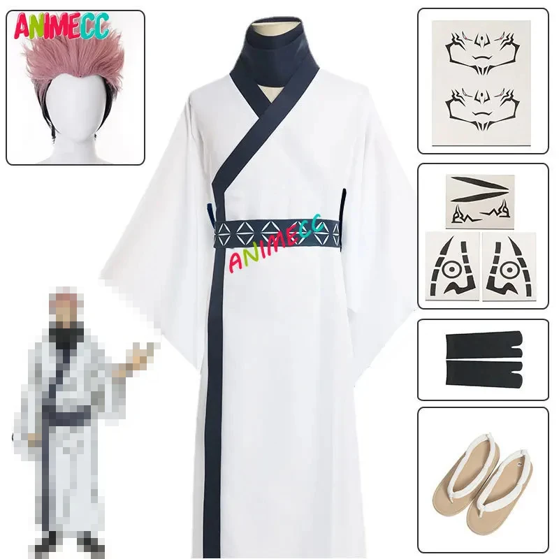 Men'S Kimono Accessories - ANIMECC w magazynie S-2XL Ryomen Sukuna
