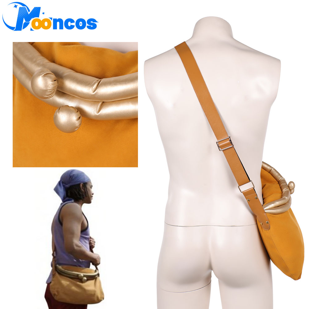 Men Accessories Bag - Torba Cosplay Usopp Męska Fantazyjna Żółta
