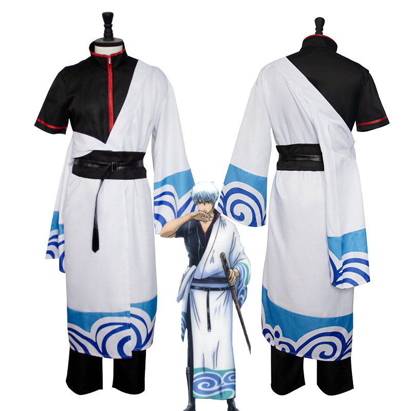 Men'S Kimono Accessories - Anime Gintama przebranie na karnawał Sakata