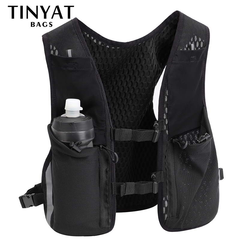 Men Accessories Bag - TINYAT Odblaskowa Wielofunkcyjna Torba na Kamizelkę