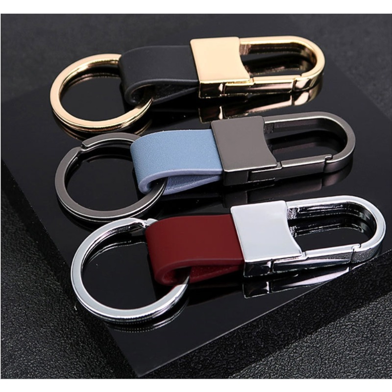 Modne skórzane breloki do kluc – Men Accessories Logo recenzja i cena