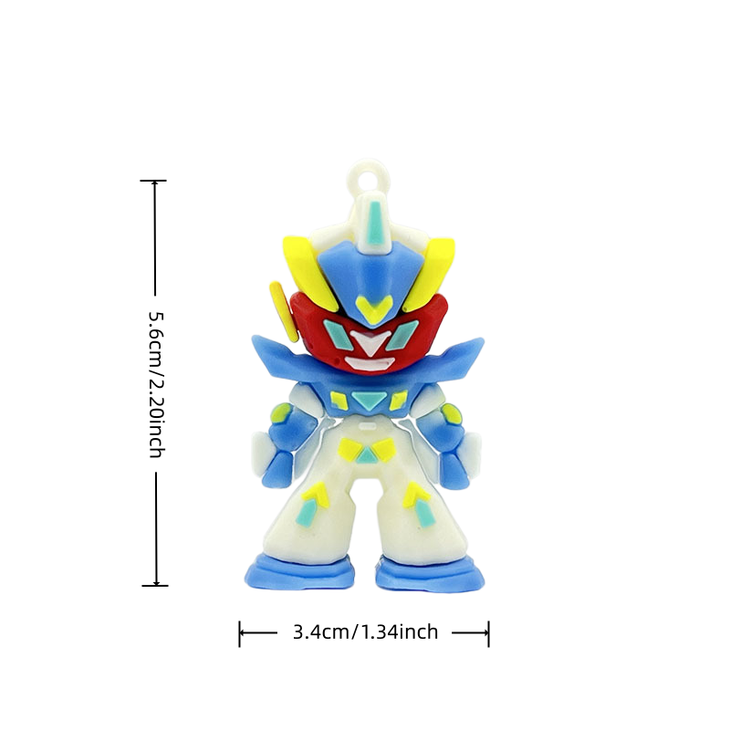 Silikonowy brelok Gundam, mini – Men Accessories Bag recenzja i cena