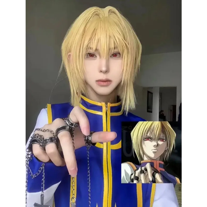 Anime HUNTER X HUNTER Kurapika – Men'S Kimono Accessories recenzja i cena