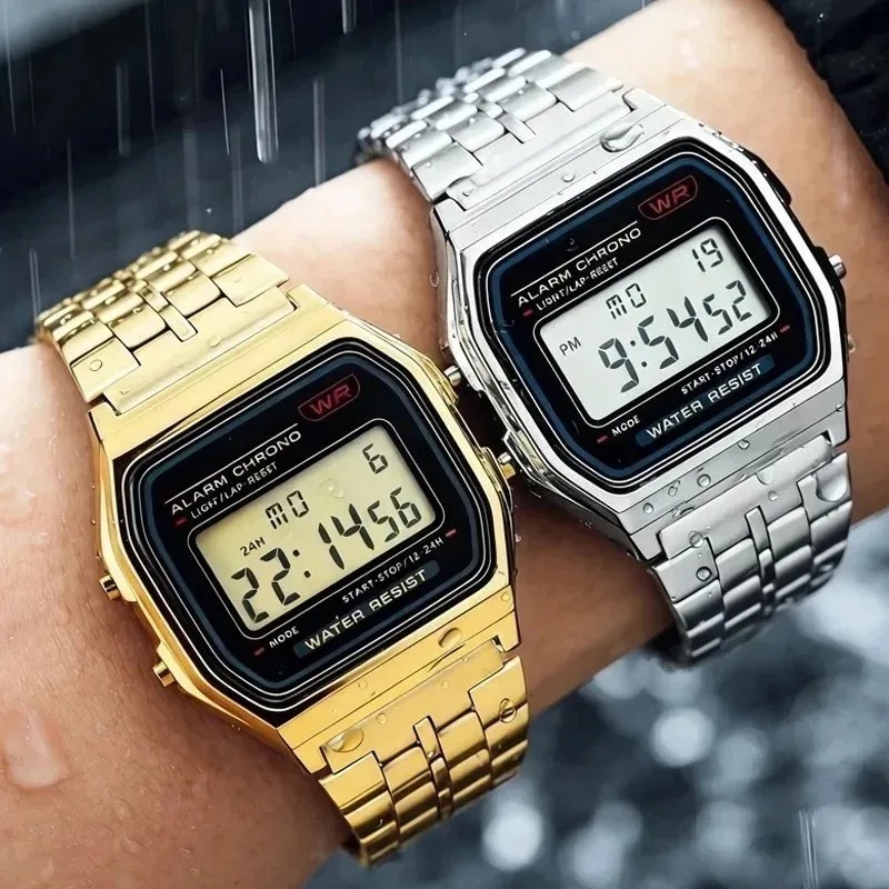 Luksusowe zegarki F91W ze stal – Men Accessories For Wrist recenzja i cena