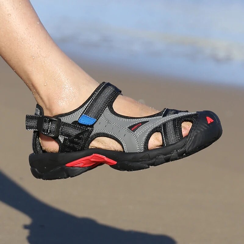 HUMTTO letnie buty męskie odkr – Men Accessories For Beach recenzja i cena