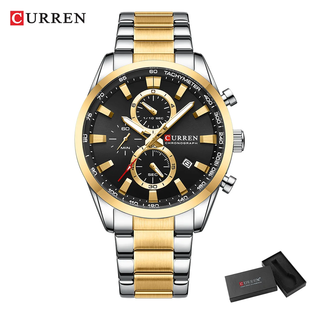 CURREN Casual Quartz Chrono Sp – Men'S Accessories Fashion recenzja i cena