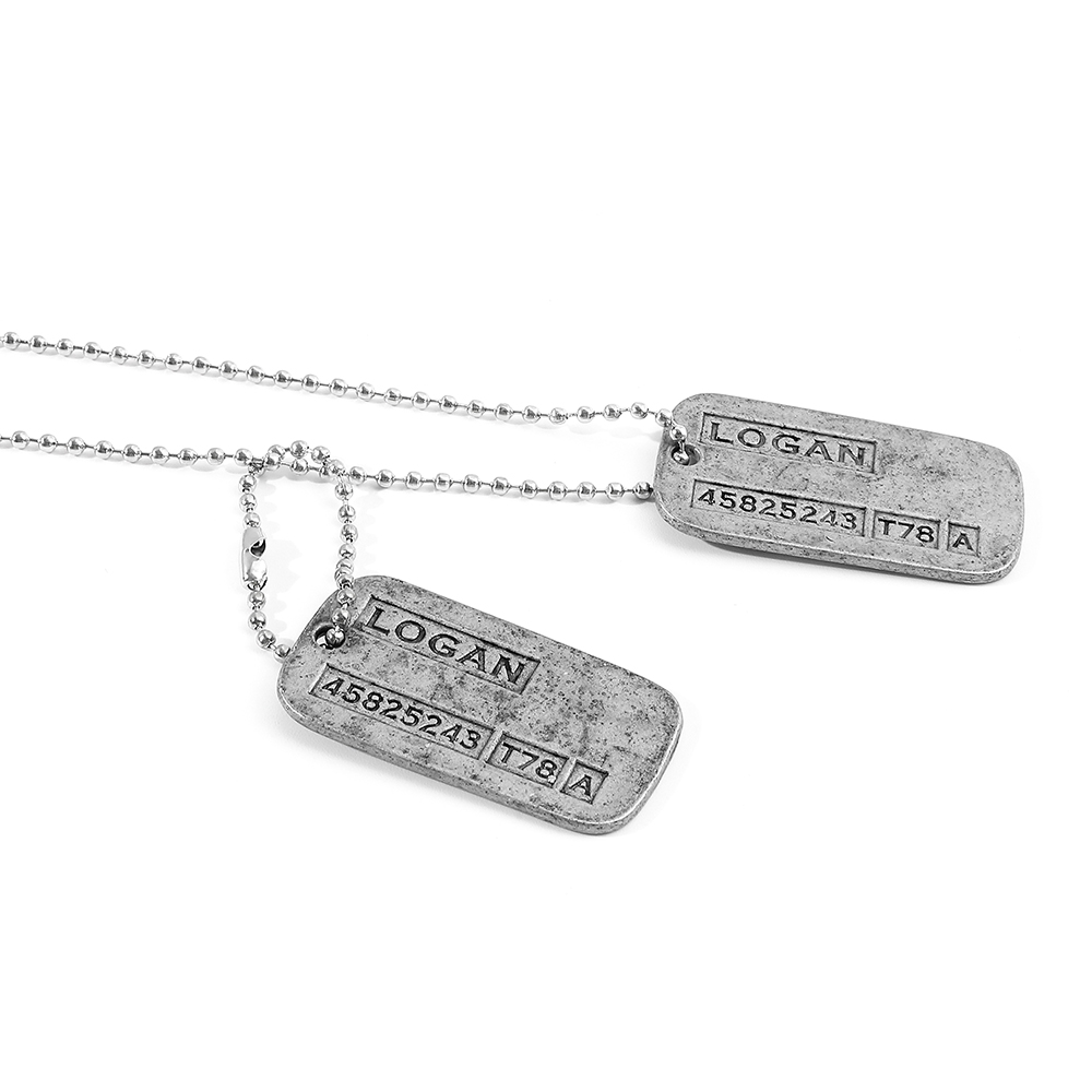 Naszyjnik z kartą wojskową X-M – Men'S Accessories Fashion recenzja i cena