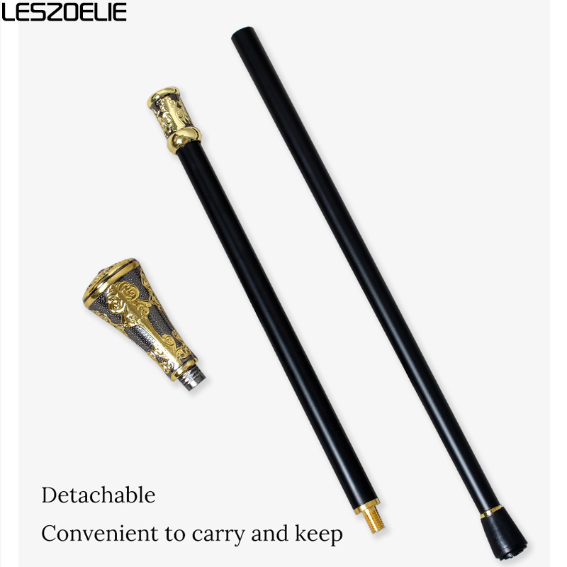 Luksusowa złoto-czarna laska z – Quality Men'S Accessories recenzja i cena