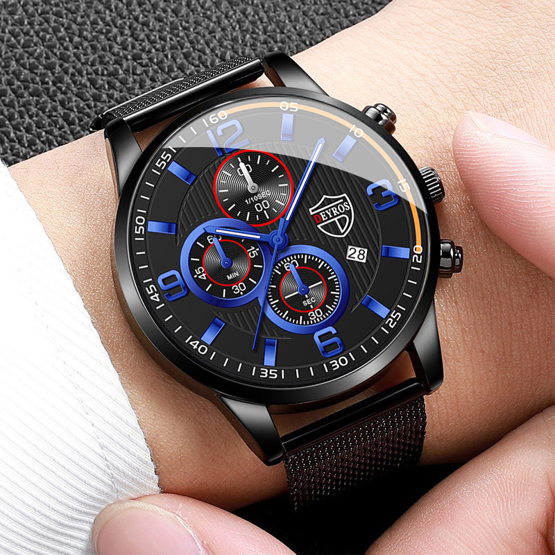 Luksusowy męski zegarek kwarco – Men Accessories For Wrist recenzja i cena