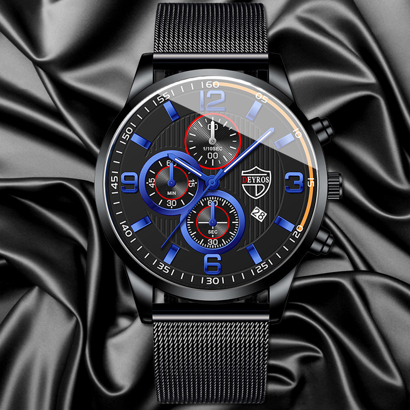 Luksusowy męski zegarek kwarco – Men Accessories For Wrist recenzja i cena