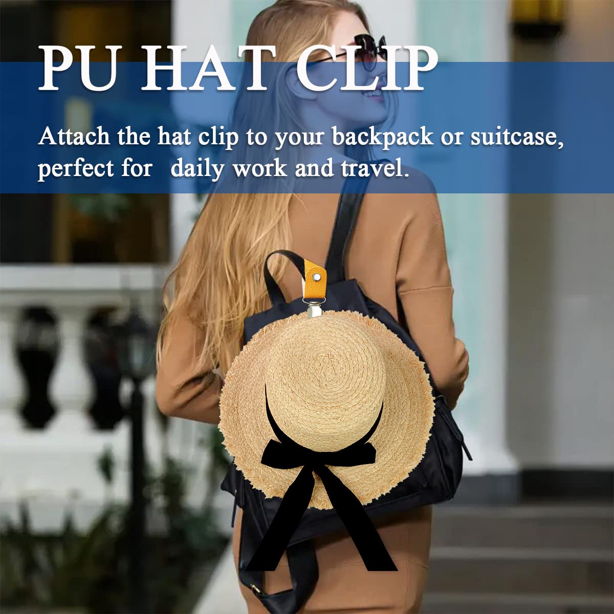 Klips do kapelusza ze skóry PU – Men Accessories For Beach recenzja i cena