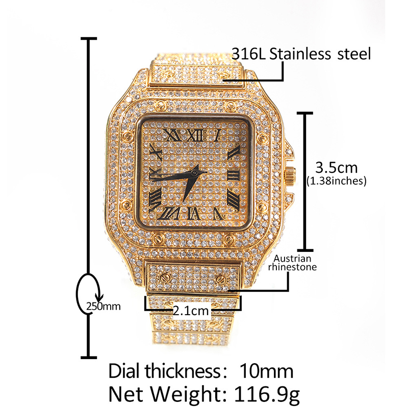 Luksusowe zegarki kwarcowe w s – Men Accessories For Wrist recenzja i cena