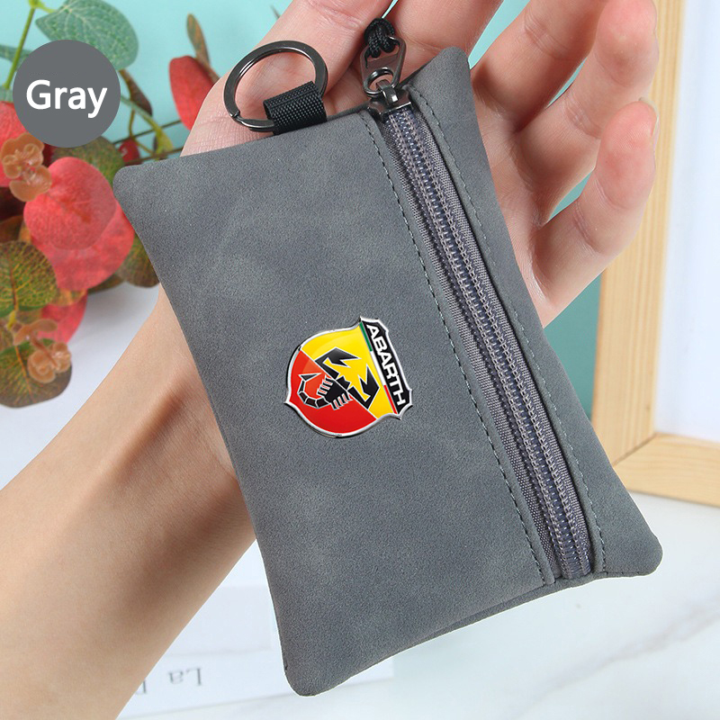 Portfel zamszowy z logo samoch – Men Accessories Logo recenzja i cena